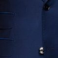 Neapolitan blue twill wool-mohair wedding suit