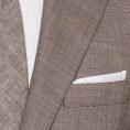 Brown wool with ne glencheck suit