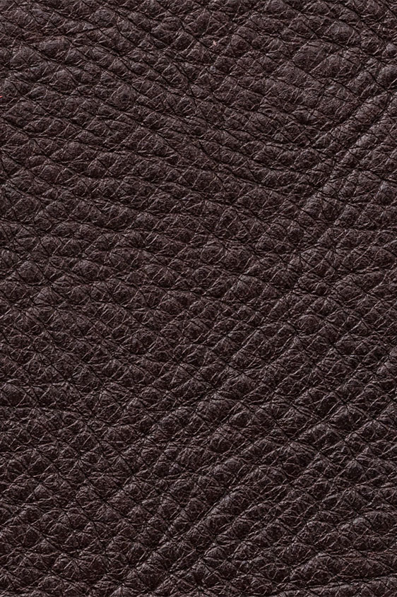 Double monk with cap toe grain calf dark brown