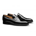 Penny loafer patent calf black