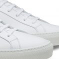 Low-top sneaker fine calf white
