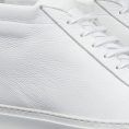 Mid-top sneaker fine calf white