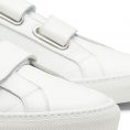 Velcro sneaker grain calf white