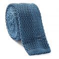 Light blue knit tie