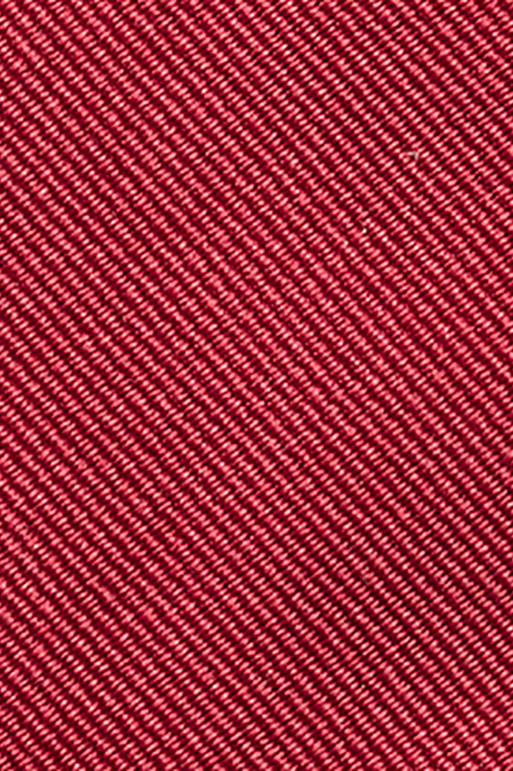 Dark red silk tie