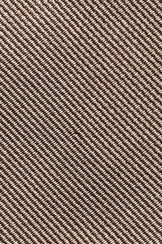 Taupe silk tie