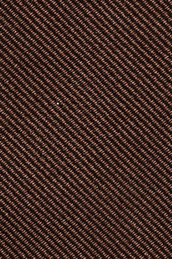 Chocolate brown silk tie
