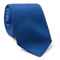 Raf blue silk tie