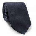 Midnight blue silk tie