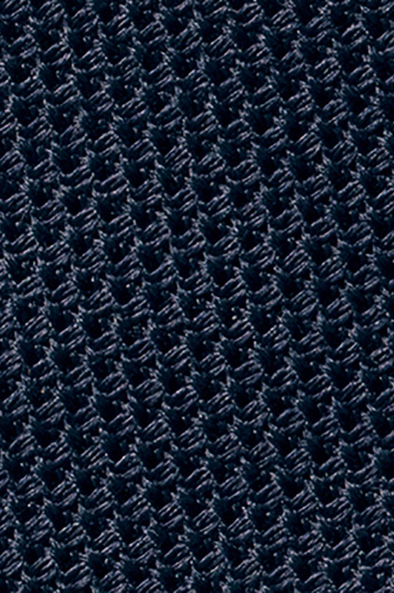Navy grenadine tie