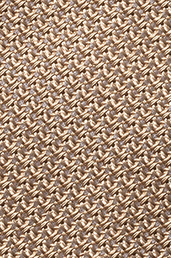 Beige grenadine tie