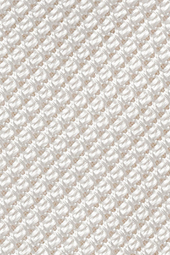 Off white grenadine tie