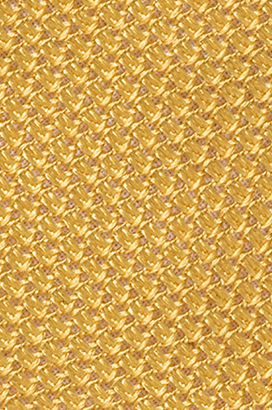 Yellow grenadine tie