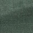 Green mélange wool-silk-linen textured basketweave jacket