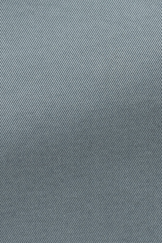 Slate blue garment-dyed stretch fine twill chinos