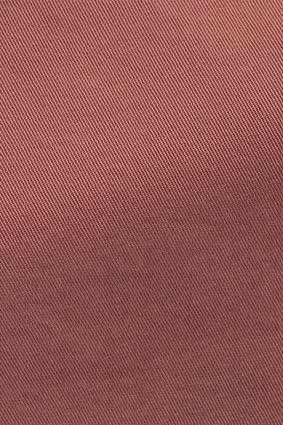 Rose garment-dyed stretch fine twill chinos