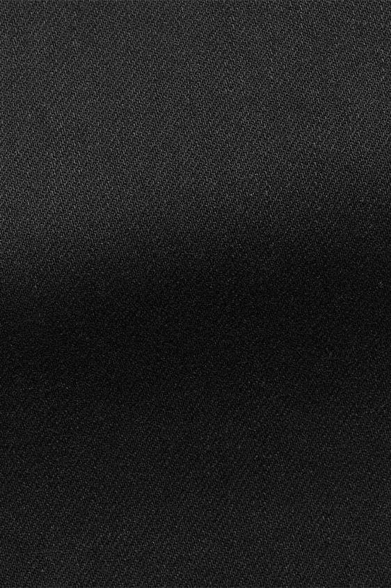 Black twill stretch chinos