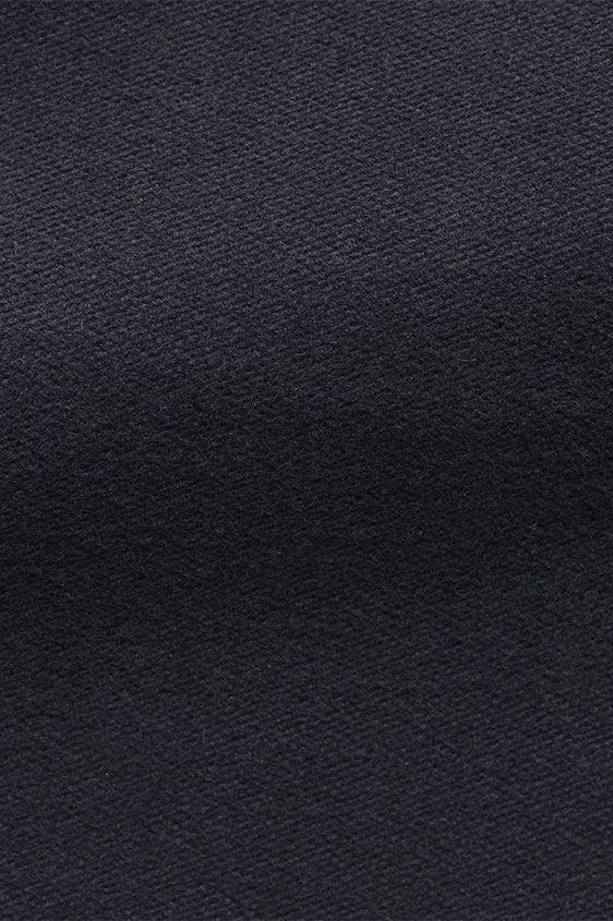Midnight blue moleskin stretch chinos
