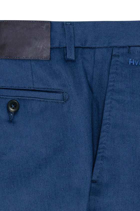 Mid brown twill stretch chinos