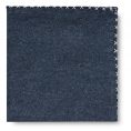 Blue flannel – light grey handstitched pocket square