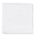 White linen pocket square
