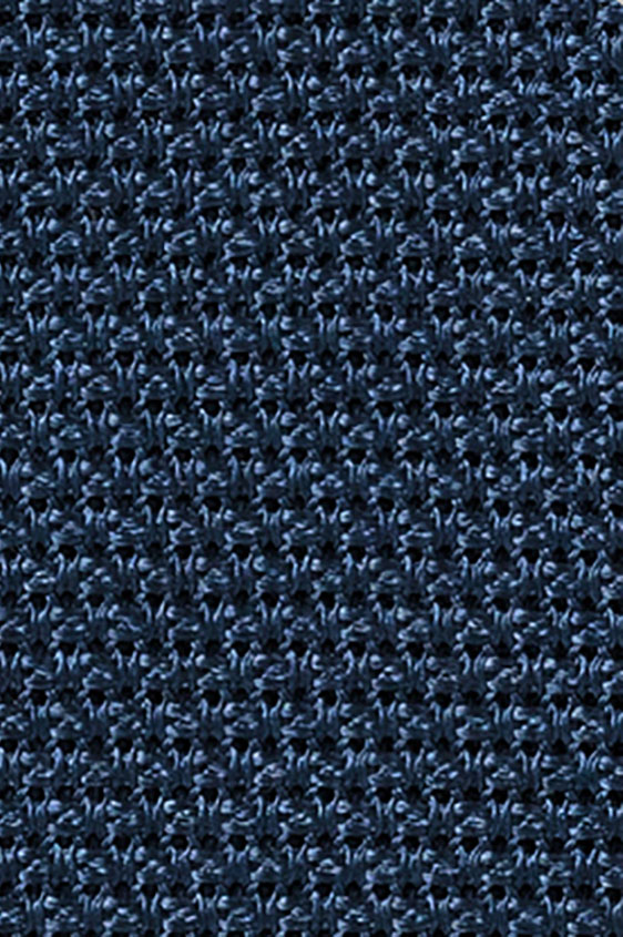 Mid blue grenadine pocket square
