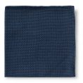 Dark blue grenadine pocket square