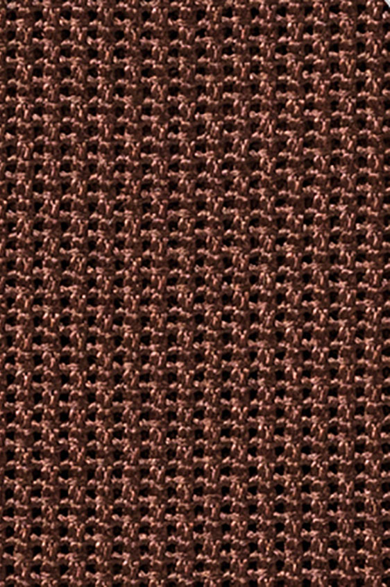 Chocolate brown grenadine pocket square