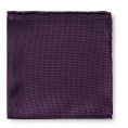 Dark purple grenadine pocket square