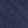 Neapolitan blue textured linen-wool-silk tie