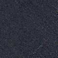 Navy textured linen-wool-silk tie