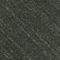 Dark green textured linen-wool-silk tie