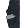 Grey cast rinse stretch jeans