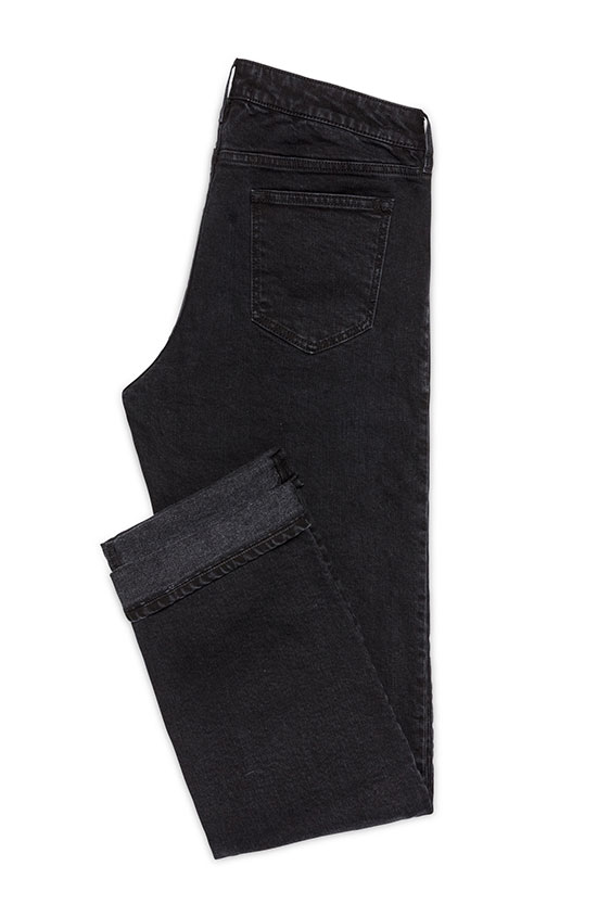 Black black stretch jeans