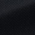 Blue-black stretch wool blend jacket