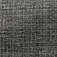 Smoke grey 2-ply wool with subtle check effect suit