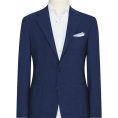 Royal blue stretch 2-ply wool tropical suit