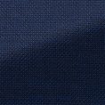 Royal blue-black natural stretch s100 wool with microstructure suit