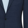 Denim blue natural stretch 2-ply wool tropical suit