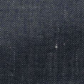 Dark denim blue stretch cotton-linen twill suit