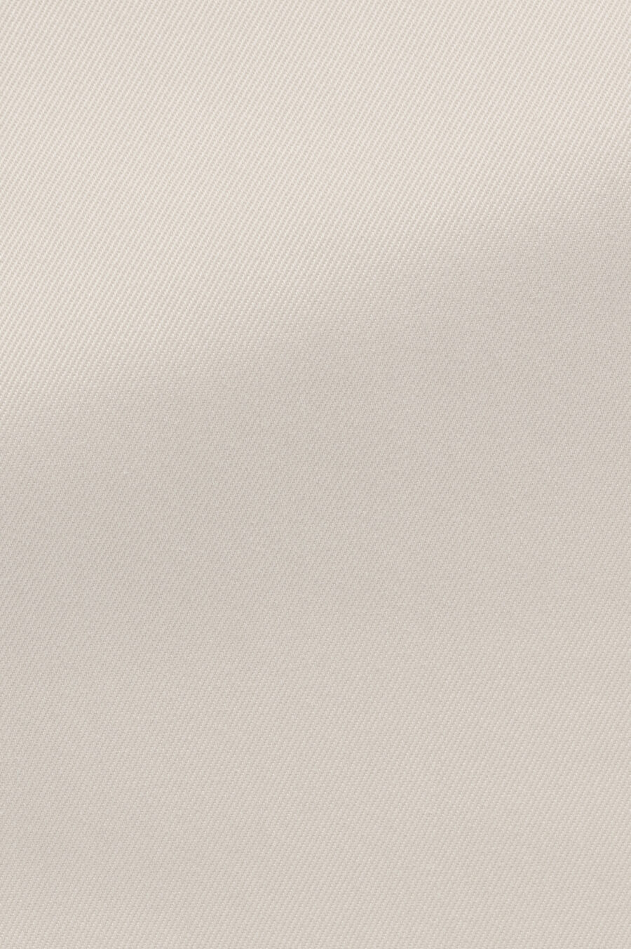 Ecru soft touch silk twill