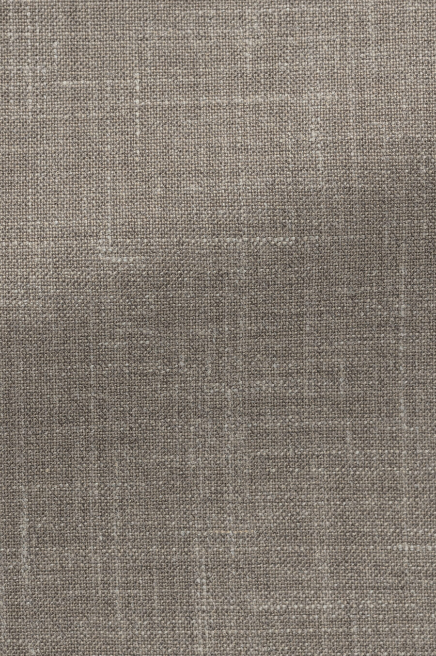 Taupe mélange wool-silk-linen tropical