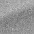Silver grey stretch tropical wool plain weave
