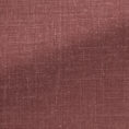 Red stretch wool-linen blend tropical