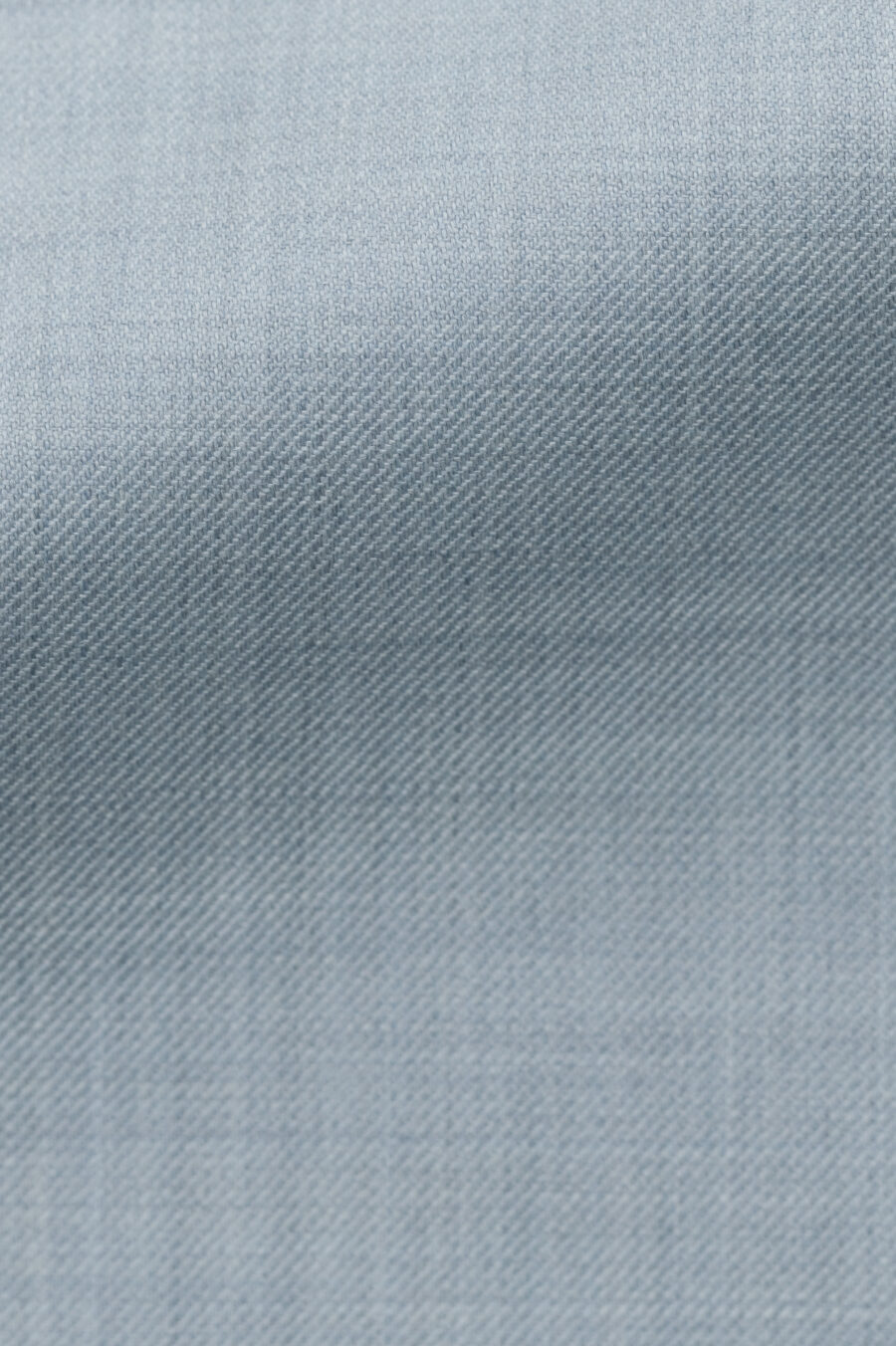 Light blue stretch tropical wool plain weave