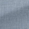 Neapolitan blue mélange wool-silk-linen tropical