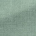 Mint green stretch wool-linen blend tropical