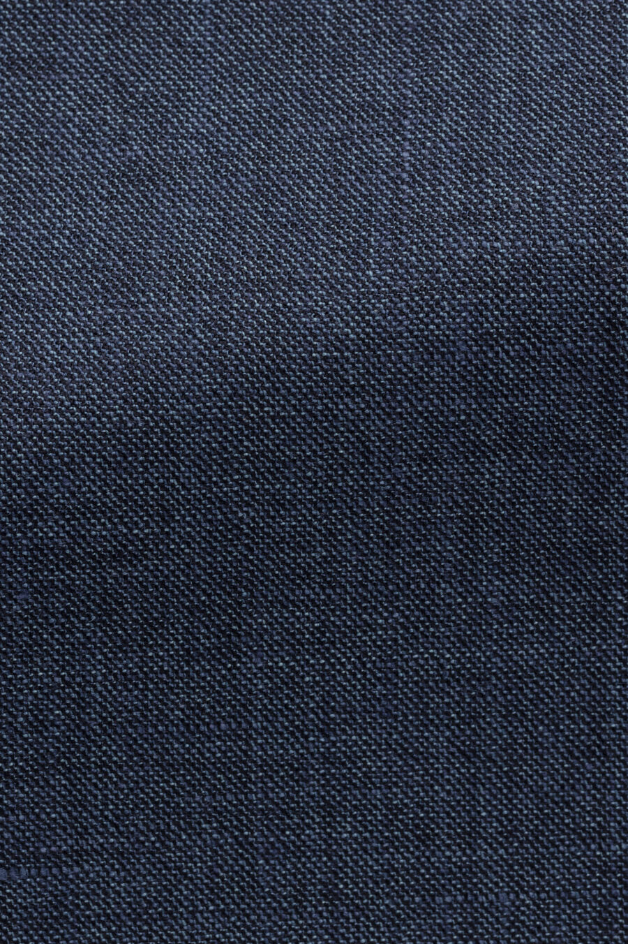 Denim blue linen-wool-silk sharkskin