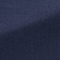 Dark blue linen-wool-silk sharkskin
