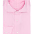 Pink cotton sateen